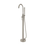 Ivy Freestanding Bathtub Faucet in Brushed Nickel