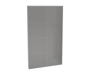 MAAX 103421-306-514 Utile 48 in. Composite Direct-to-Stud Back Wall in Erosion Pebble grey