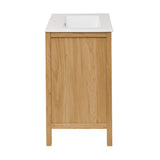 Chateau 24" Bathroom Vanity in Natural Oak