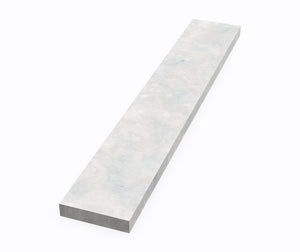 Swanstone VT22-SS 3/4" x 3" x 21" Sidesplash Ellipse Vanity Tops in Ice VT00022SS.130
