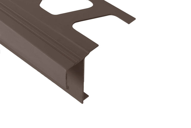 Schluter RAK50SB BARA-RAK Profile 8' 2-1/2", Black Brown Aluminum