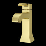 Park Avenue Single Control 4" Centerset Bathroom Faucet in Brushed Gold