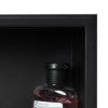 ALFI brand 12" x 12" Black Matte Stainless Steel Square Single Shelf Bath Shower Niche