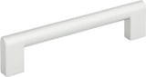 Atlas Homewares Round Rail Pull 5 1/16 Inch (c-c) Matte Chrome