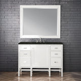 Addison 48" Single Vanity, Glossy White, w/ 3 CM Phantome Eclos Top