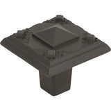 Atlas Homewares Craftsman Knob 1 1/4 Inch Aged Bronze