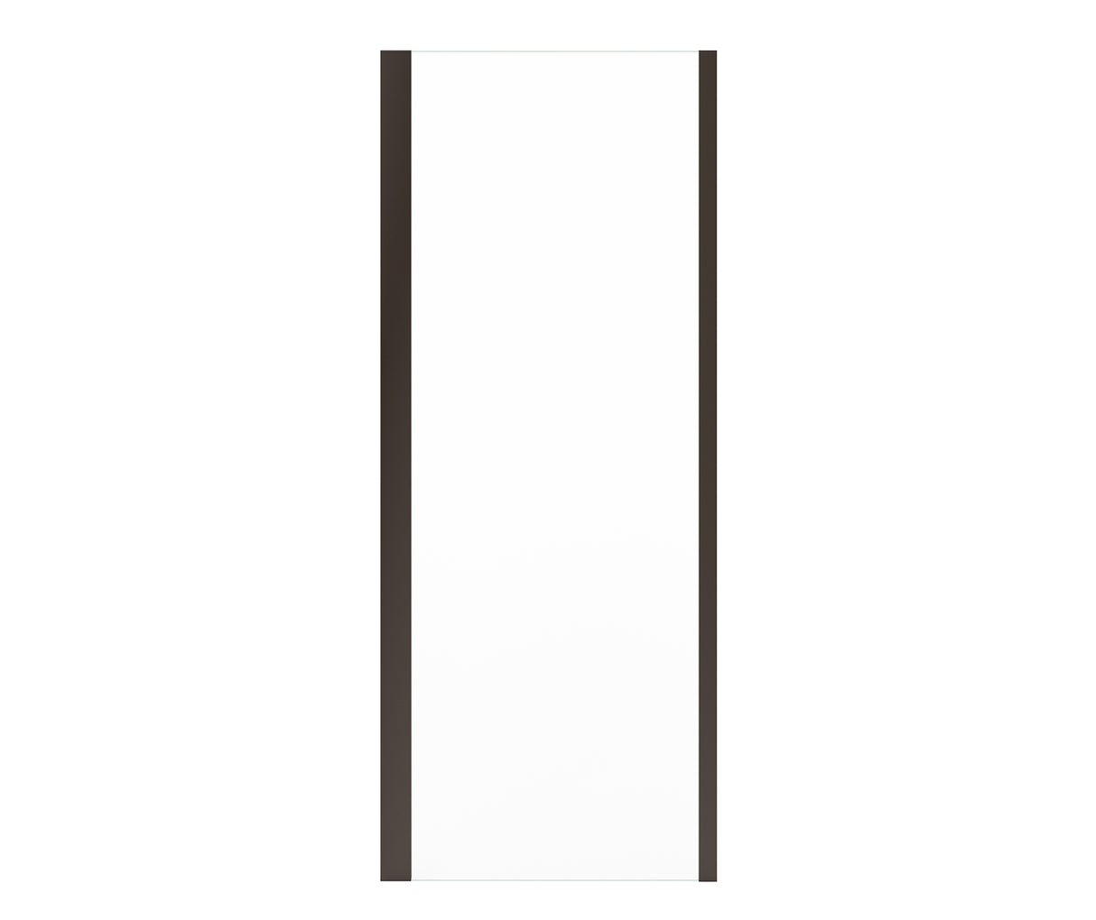 MAAX 135327-900-173-000 Uptown Return Panel for 32 in. Base with Clear glass in Dark Bronze