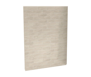 MAAX 103422-312-507 Utile 60 in. Composite Direct-to-Stud Back Wall in Organik Loam