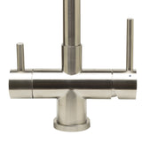 ALFI brand AB2042-BSS Brushed Stainless Steel Kitchen Faucet/Drinking Water