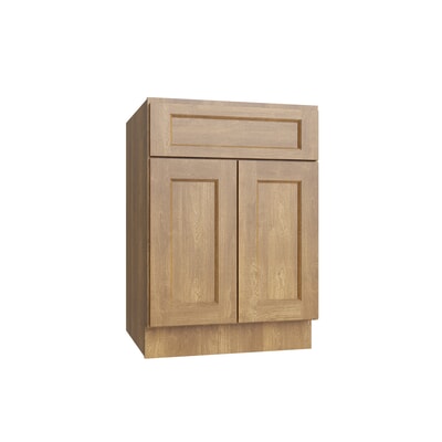 Brooklyn Fawn Double Door Standard Base Cabinet - 24" W