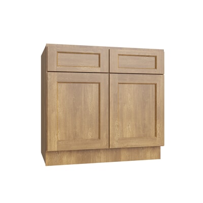 Brooklyn Fawn Double Door Standard Base Cabinet - 36" W