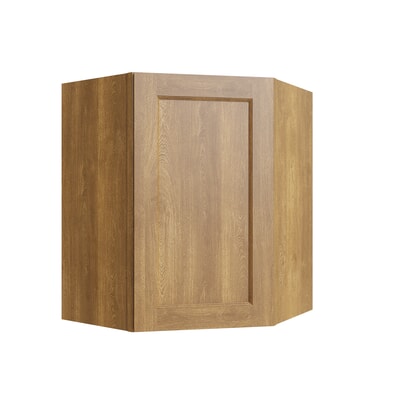 Brooklyn Fawn Corner Wall Cabinet - 24" W x 30" H