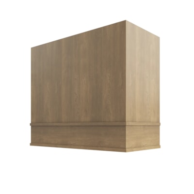 Brooklyn Fawn Box Hood Block Trim - 36" W x 30" H