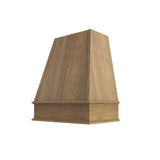 Brooklyn Fawn Tapered Hood with Strapping Flat Trim - 30" W x 30" H