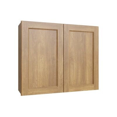 Brooklyn Fawn Double Door Wall Cabinet - 30" W x 36" H