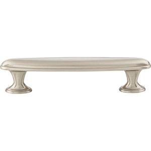 Atlas Homewares Austen Oval Pull 3 3/4 Inch (c-c) Brushed Nickel