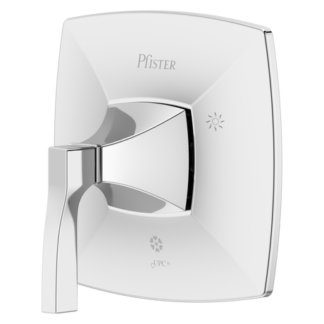 Pfister Holliston Diverter Valve Trim in Polished Chrome