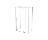 MAAX 137863-900-084-000 ModulR 48 x 36 x 78 in. 8mm Pivot Shower Door for Wall-mount Installation with Clear glass in Chrome