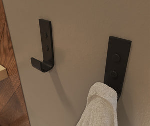 Swanstone Odile Suite Hook in Matte Black - Pack of 2 HK10045083.340