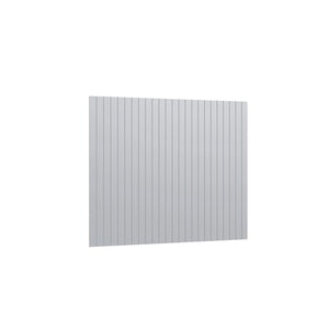 Brooklyn Gray Bead Board - 48" W x 42" H x 0.25" D