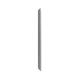 Brooklyn Gray Book Case End - 1.5" W x 96" H x 15" D