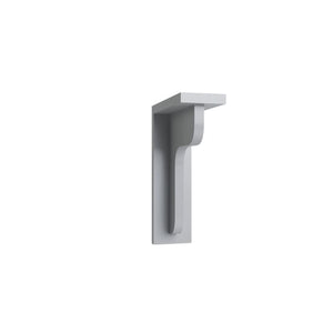 Brooklyn Gray Basic Medium Corbel - 10.5" H