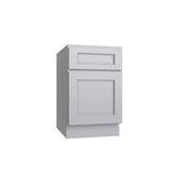 Brooklyn Gray Desk Drawer Base - 18" W x 29.5" H x 24" D