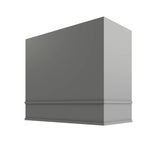 Brooklyn Gray Box Hood Block Trim - 42" W x 30" H