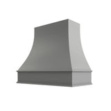 Brooklyn Gray Curved Hood Classic Trim - 48" W x 30" H