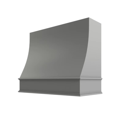 Brooklyn Gray Sloped Hood Classic Trim - 30" W x 30" H