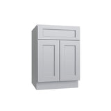 Brooklyn Gray Double Door Vanity - 24" W
