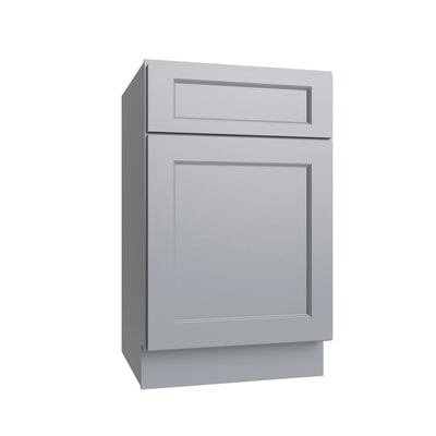 Brooklyn Gray Single Door Base Vanity - 18" W