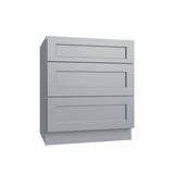 Brooklyn Gray Vanity Drawer Base - 18" W