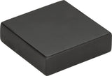 Atlas Homewares Thin Square Knob 1 1/4 Inch Modern Bronze