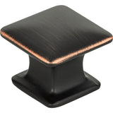 Atlas Homewares Alcott Square Knob 1 1/4 Inch Venetian Bronze