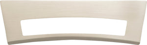 Atlas Homewares Mid Century Tab Pull 5 1/16 Inch (c-c) Brushed Nickel