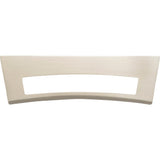 Atlas Homewares Mid Century Tab Pull 5 1/16 Inch (c-c) Brushed Nickel