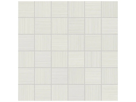 Anatolia Tile 2X2 Zera Annex Bianco Matte 36 Piece Porcelain Mosaics. 1 Sheet = .96 Sq. Ft. 4501-0302-1 (69-684) Bianco 2x2 - premium natural stone mosaic tile from Anatolia Tile, available at PoshHaus showroom in Keene, NH