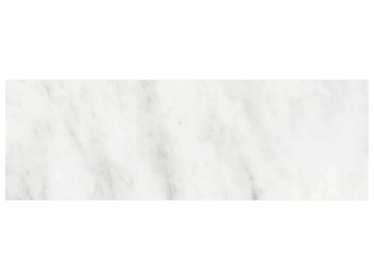 Anatolia Tile 6X18 Marble Polished Bianco Venatino Stone Tile 72-353  - premium natural stone mosaic tile from Anatolia Tile, available at PoshHaus showroom in Keene, NH