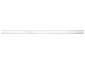 Anatolia Tile 5/8 X 12 Mini Pencil Marble Bianco Venatino Honed Marble Deco 77-370  - premium natural stone mosaic tile from Anatolia Tile, available at PoshHaus showroom in Keene, NH