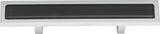 Atlas Homewares Spa Black Pull 3 Inch (c-c) Polished Chrome