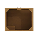 Hudson 30" Single Vanity, Honey Oak w/ 3 CM Eternal Jasmine Pearl Silestone Top