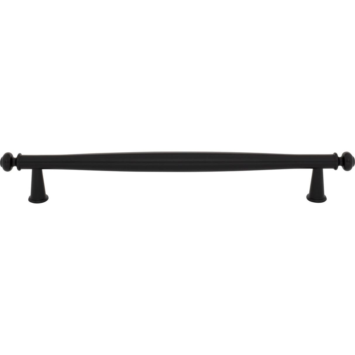 Top Knobs TK3198 Coddington Appliance Pull 18 Inch Center to Center - Flat Black