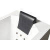 EAGO AM154ETL-L6 6 ft Acrylic White Rectangular Whirlpool Bathtub w Fixtures