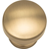 Atlas Homewares Browning Round Knob 1 1/4 Inch Champagne