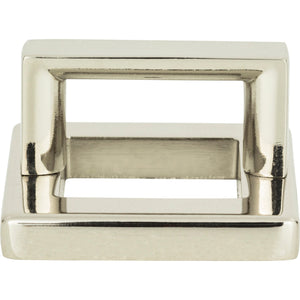 Atlas Homewares Tableau Square Base and Top 1 7/16 Inch (c-c) Polished Nickel