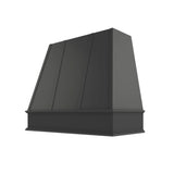 Black Tapered Hood with Strapping Flat Trim - 36" W x 30" H