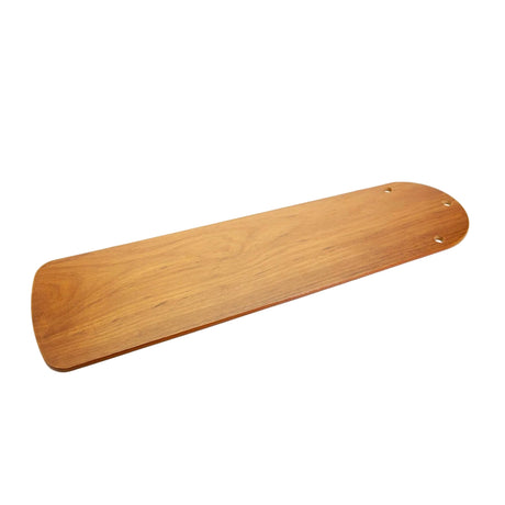 Wooden skateboard deck on a white background