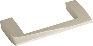 Atlas Homewares Angled Drop Pull 3 3/4 Inch (c-c) Polished Nickel
