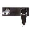 ALFI brand AB1772-BN Brushed Nickel Wall Mounted Modern Bathroom Faucet